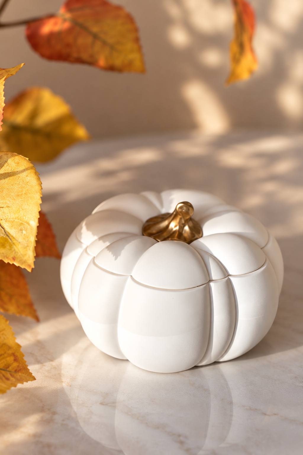 Pumpkin Candle ( container)