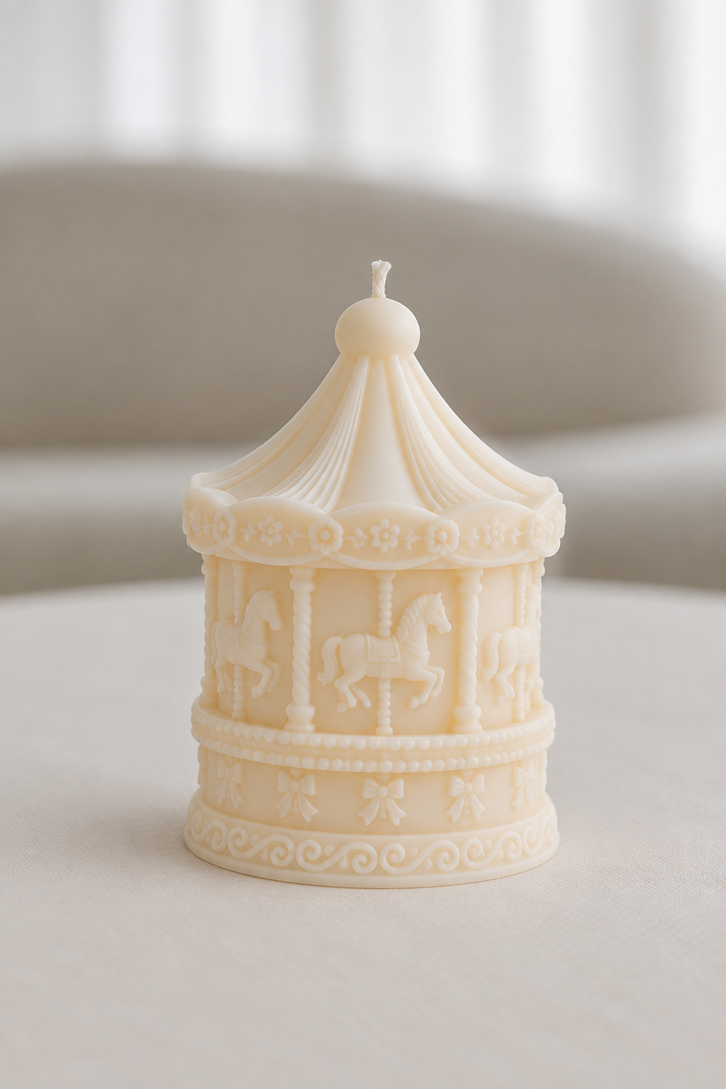 Magic Carousel Candle