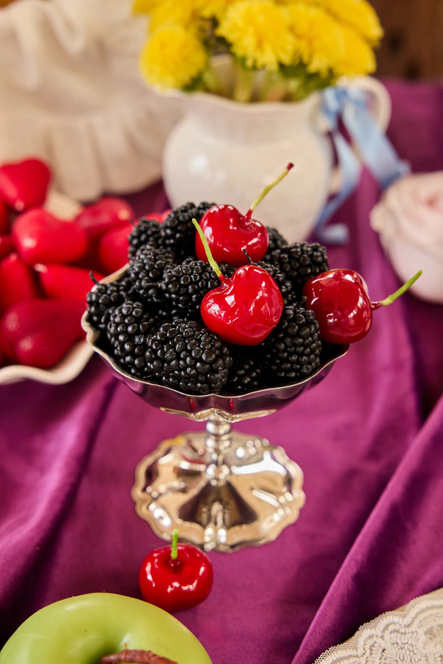 The Cherry Candles (set of 8)
