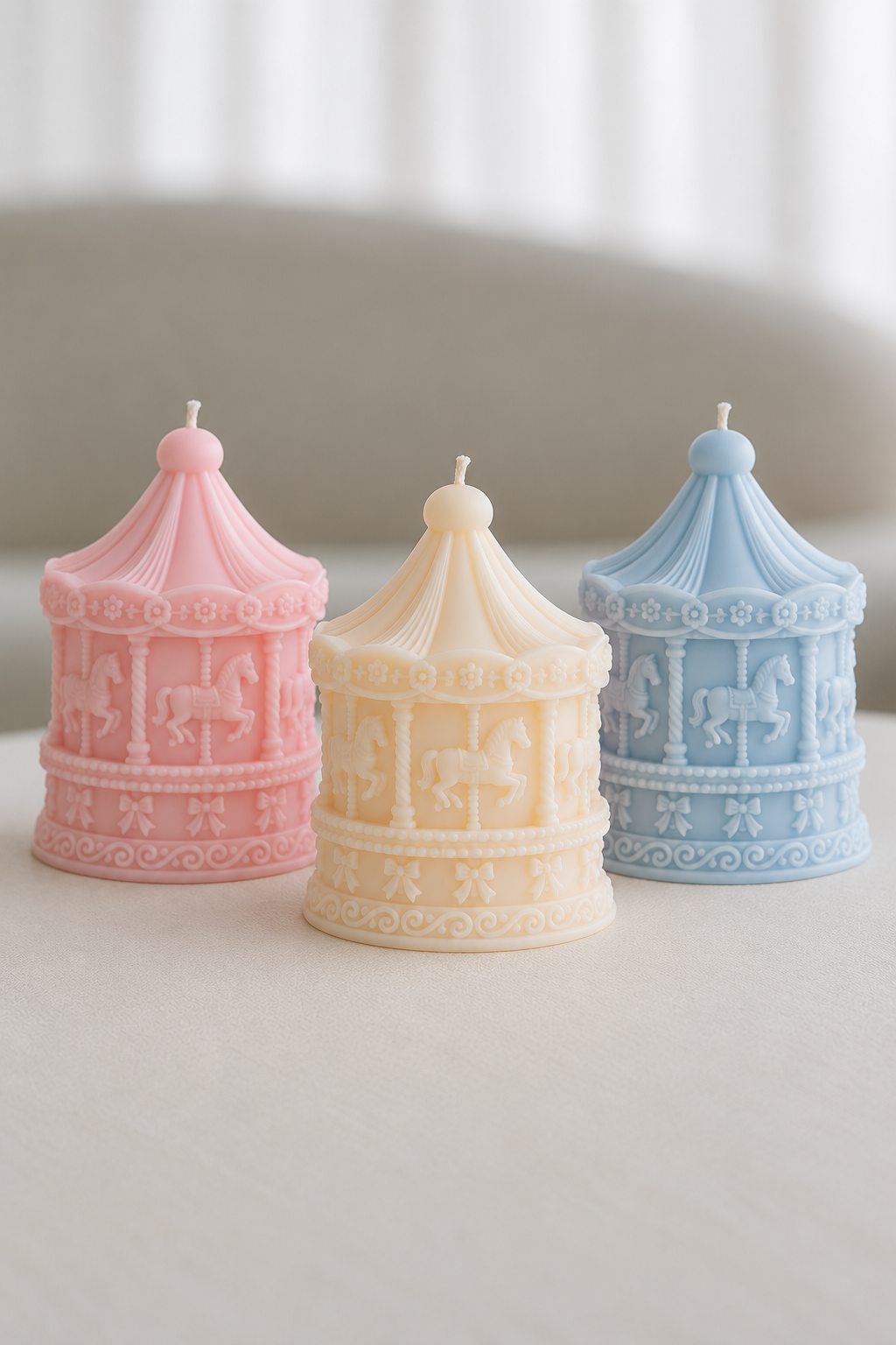 Magic Carousel Candle