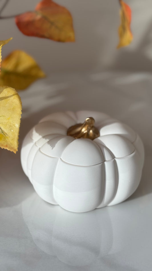 Pumpkin Candle ( container)